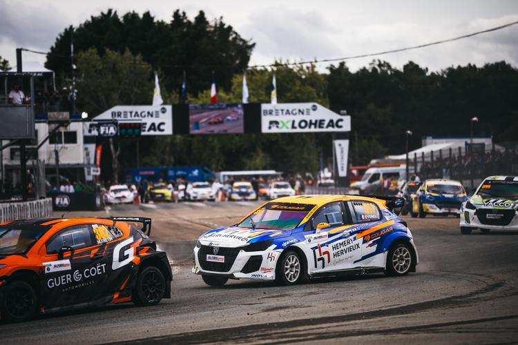 Rallycross France : Maximilien Eveno stoppé aux portes de la finale à Lohéac