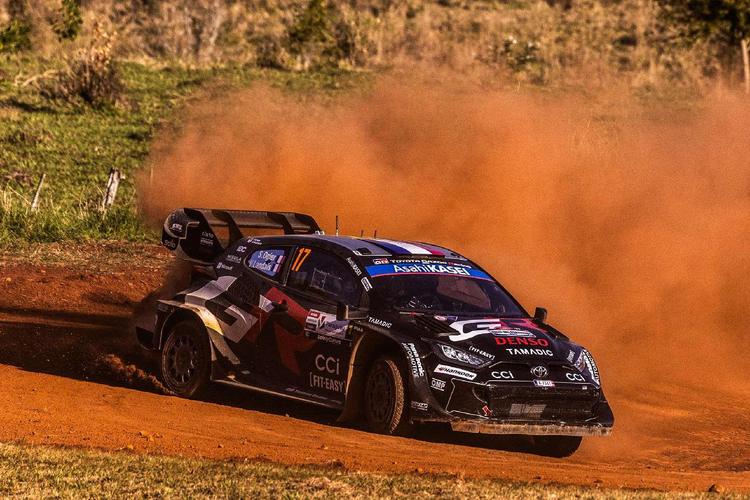 “Ponchadura y pasamanos”: Sébastien Ogier es el nuevo líder del ueno Rally del Paraguay al final del sábado
