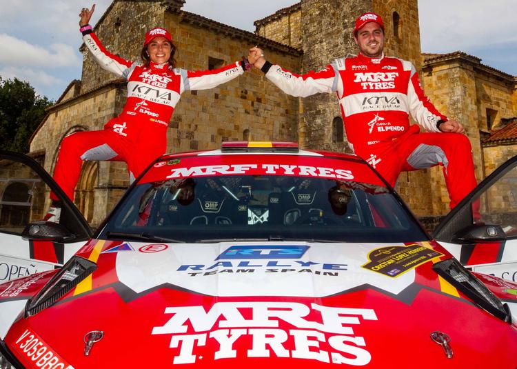El Rallye Team Spain conquista el Europeo con Efrén Llarena y Sara Fernández