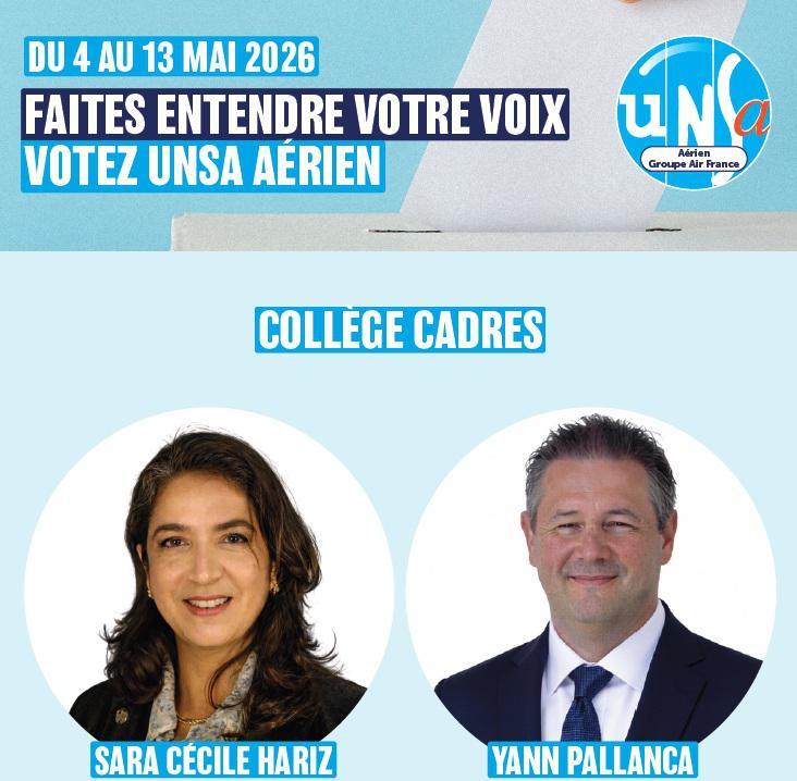 Elections représentants au CA du groupe AF - 2nd tour