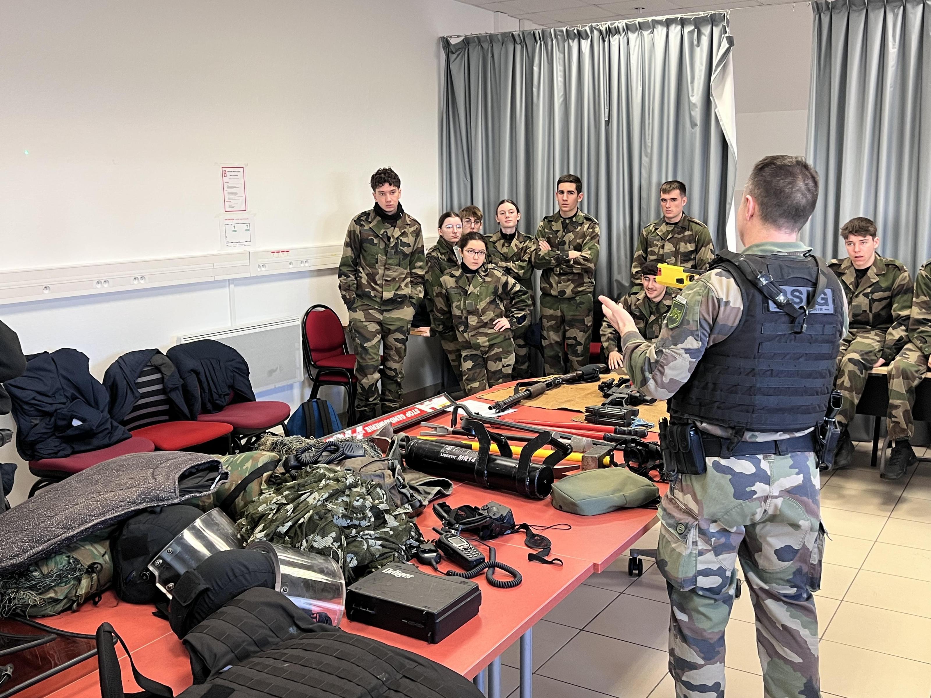 Un aperçu du stage des Cadets