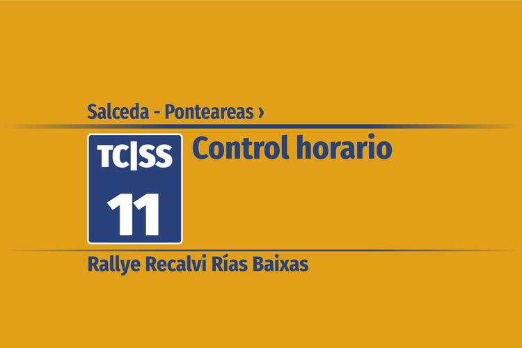 Tramo 11 &nbsp;›&nbsp; Salceda - Ponteareas | Control horario