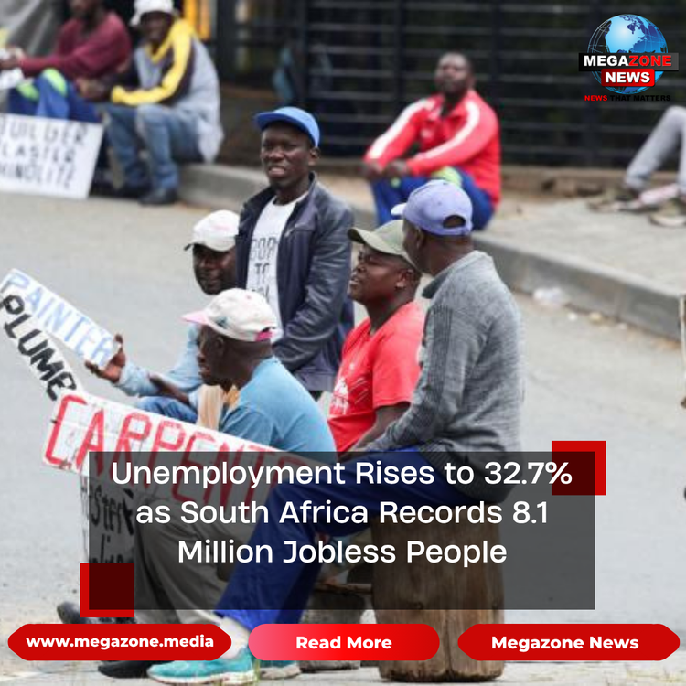 Unemployment Rises to 32.7% as South Africa Records 8.1 Million Jobless People
