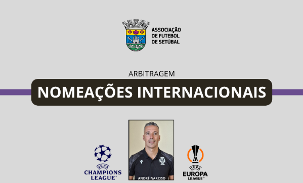 Arbitragem AF Setúbal em provas europeias