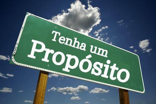 Cumpra com seu propósito!