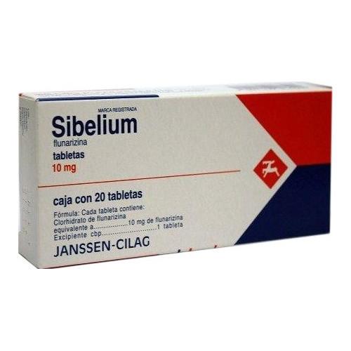Sibelium comprimés  10 mg.