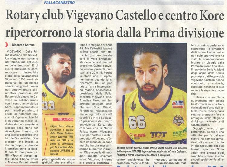 Rotary Club Vigevano Castello - 04/04/24