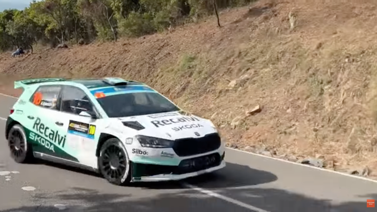 Intensa jornada en el Rally Sierra Morena 2026: "Cohete" Suárez a por todas