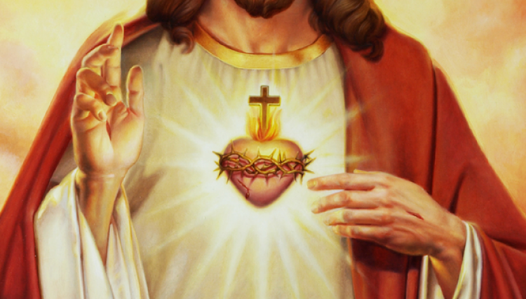 SACRED HEART OF JESUS and the Flame of Love