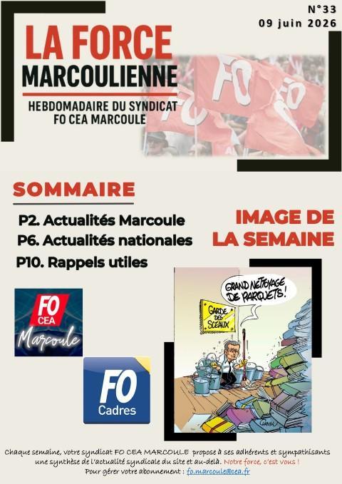 La FOrce Marcoulienne : hebdo FO n°33