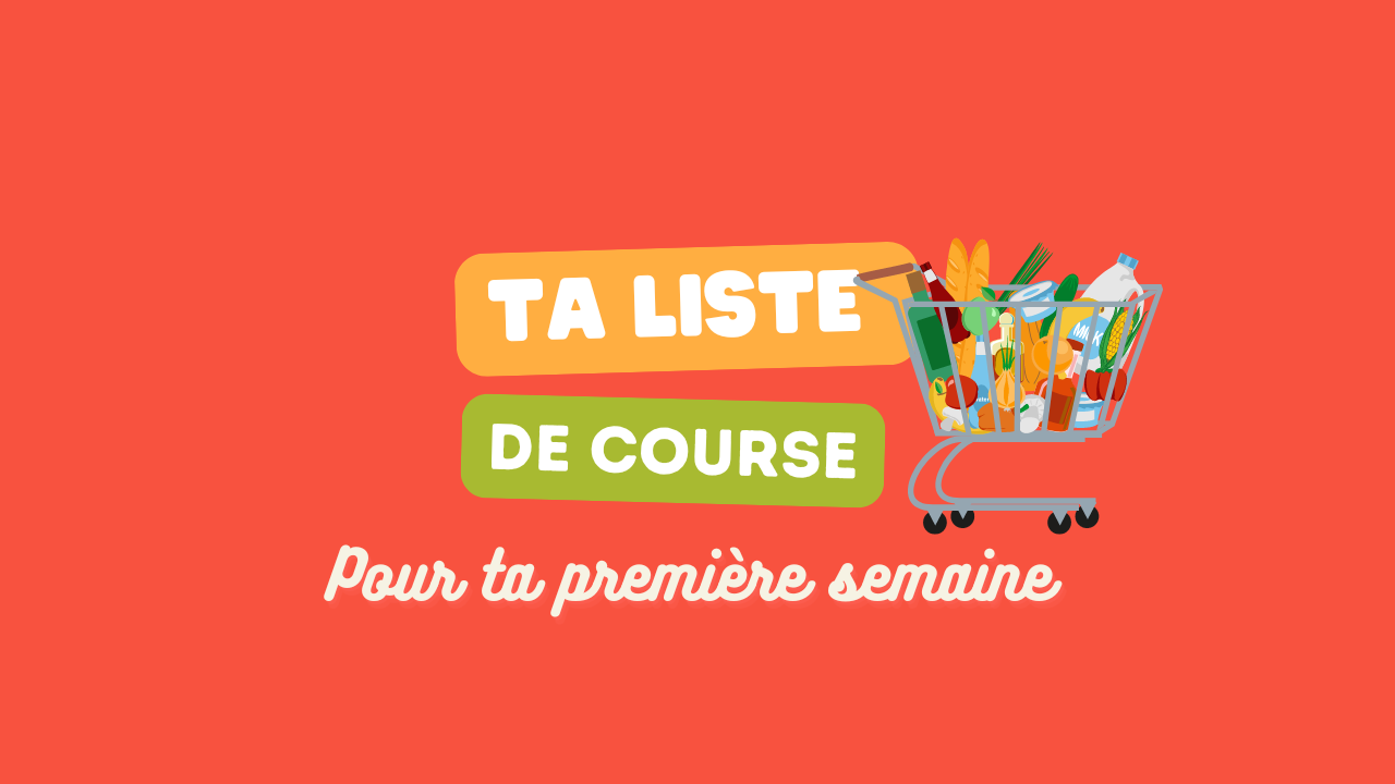 Liste de course - Semaine liquide