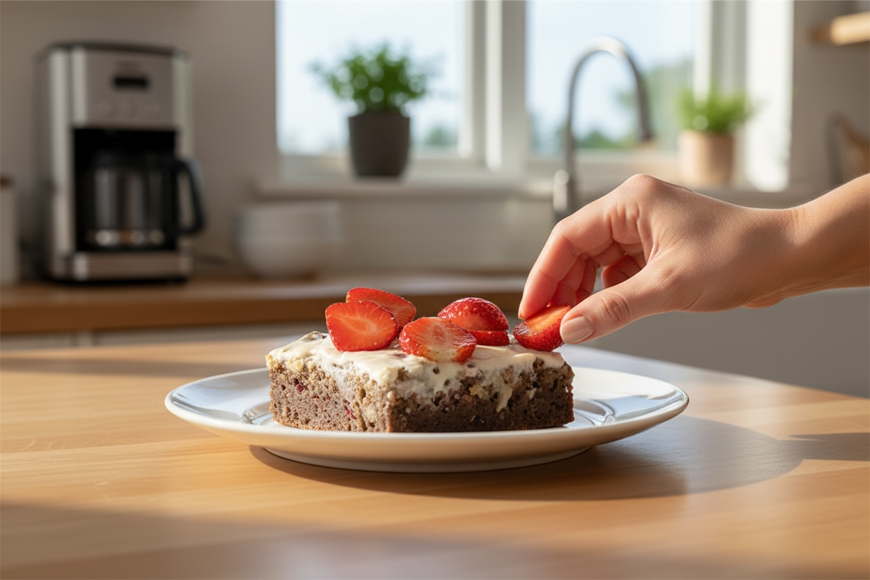 Carrot Cake Oats High-Protein Breakfast Bake edition