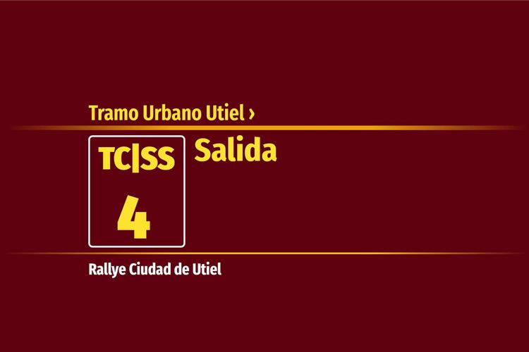 Tramo 4 &nbsp;›&nbsp; Tramo Urbano Utiel | Salida | ZE