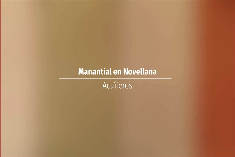 Manantial en Novellana