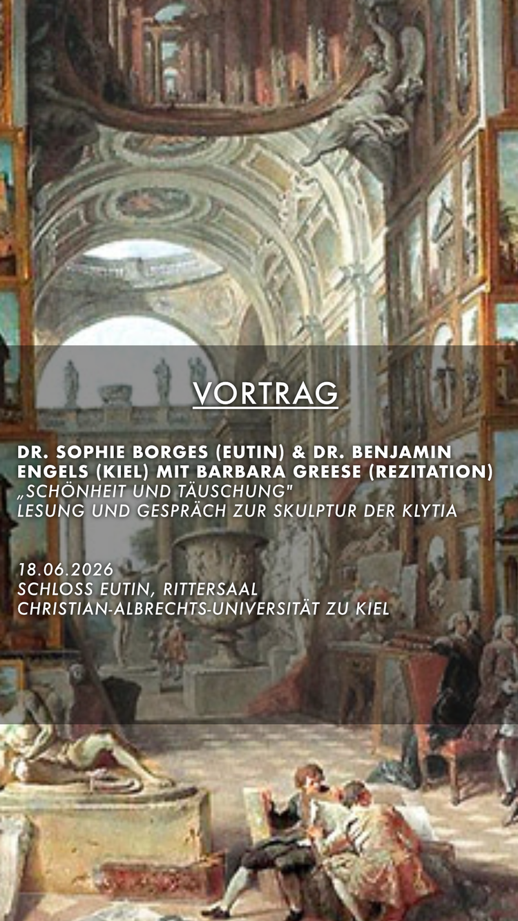 Schönheit und Täuschung. Lesung und Gespräch zur Skulptur der Klytia mit der Rezitatorin Barbara Greese