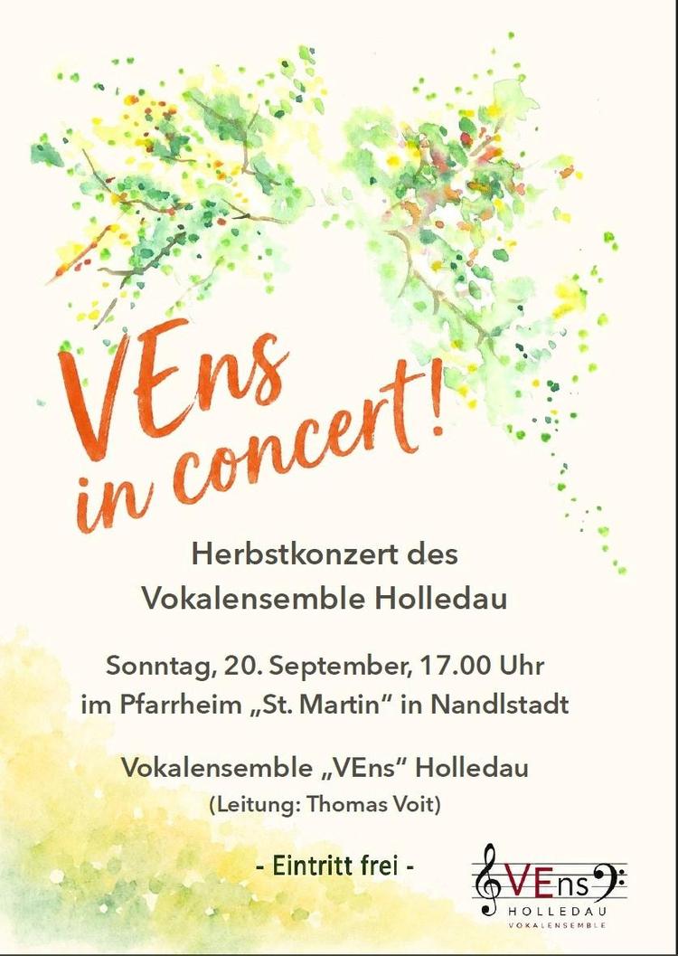 20.09.2026 - VEns in concert!