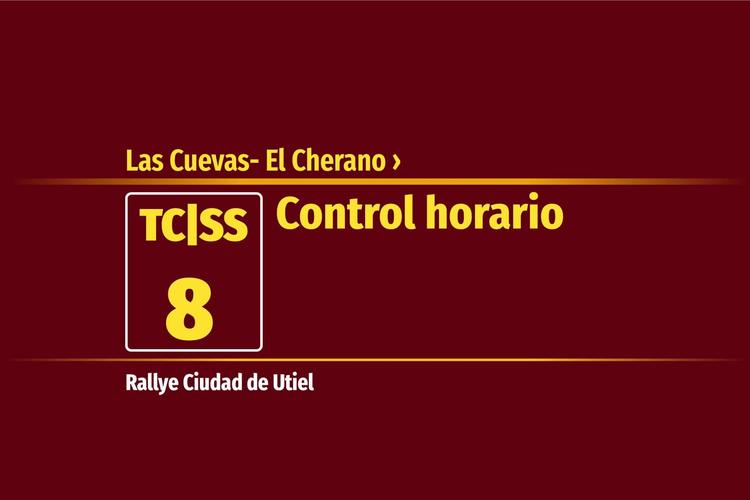 Tramo 8 &nbsp;›&nbsp; Las Cuevas-El Cherano | Control horario | ZE