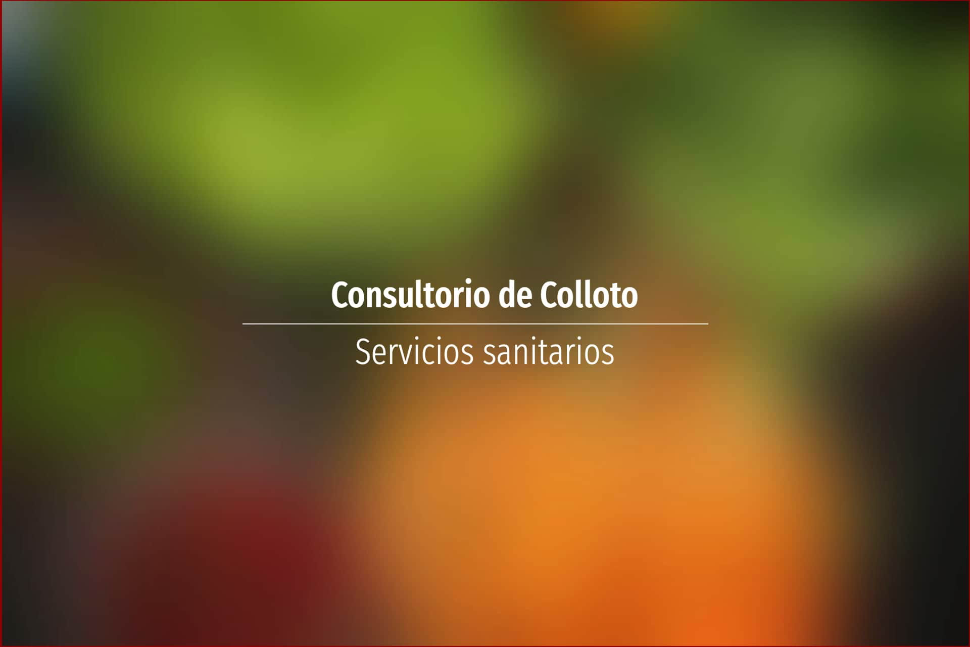 Consultorio de Colloto