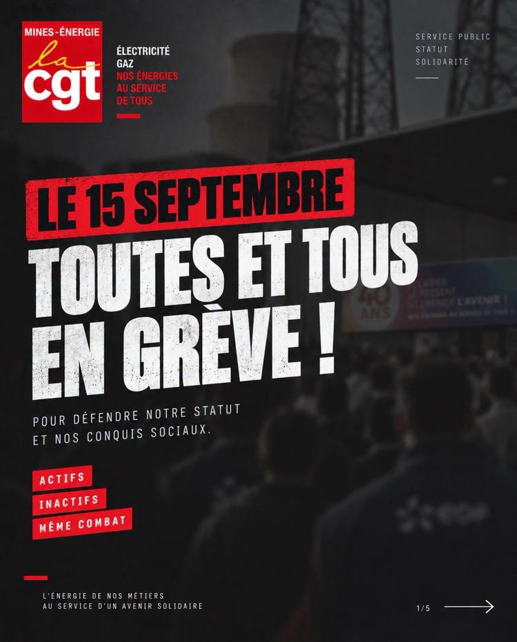 15 septembre, tous en grève pour notre statut