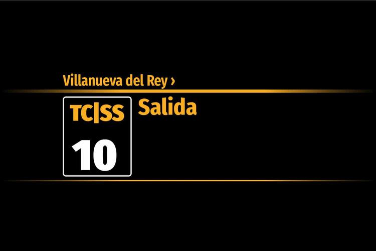 Tramo 10 &nbsp;›&nbsp; Villanueva del Rey | Salida