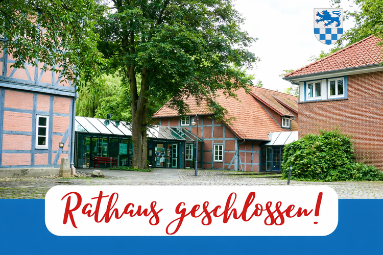 Rathaus am 15.05.26 geschlossen