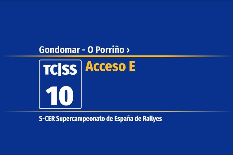Tramo 10 &nbsp;›&nbsp; Gondomar - O Porriño | Acceso E