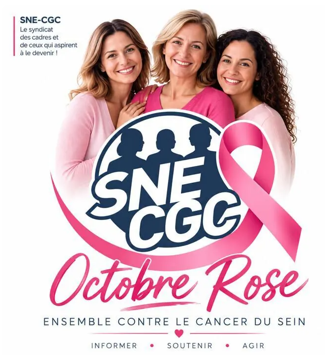 Octobre rose 2026 : le SNE-CGC s'engage