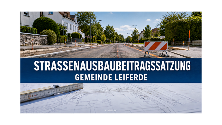 Frage an die Bürgermeisterin Leiferde zum Thema : " Straßenausbaubeitragssatzung".