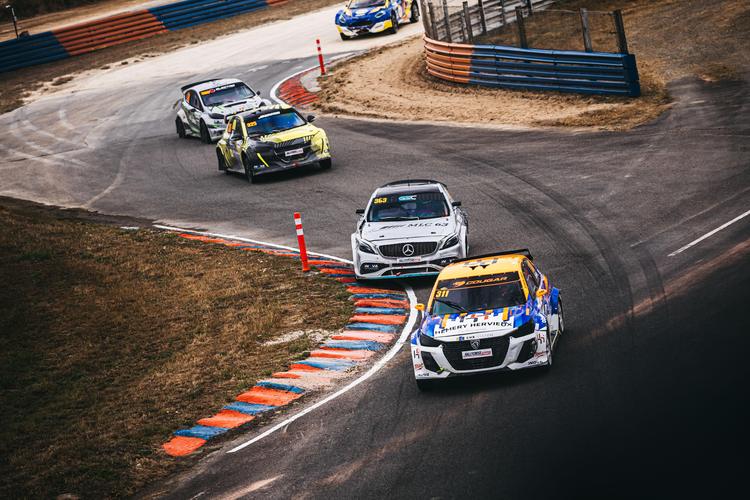 Rallycross France : Maximilien Eveno au pied du podium à Kerlabo