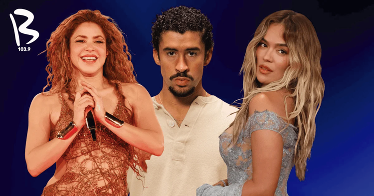 Shakira, Bad Bunny y Karol G brillan en los Premios Juventud 2026