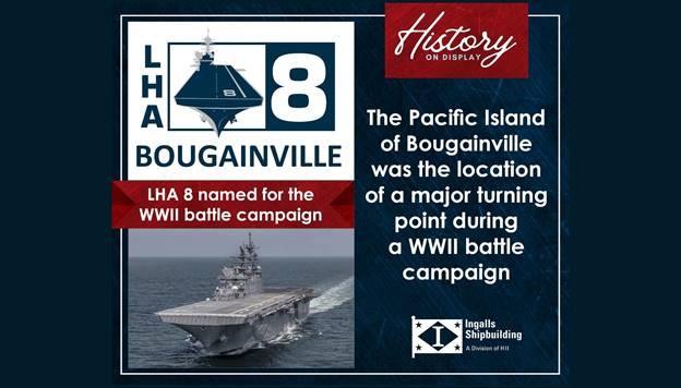 Read about the namesake of Bougainville (LHA 8)