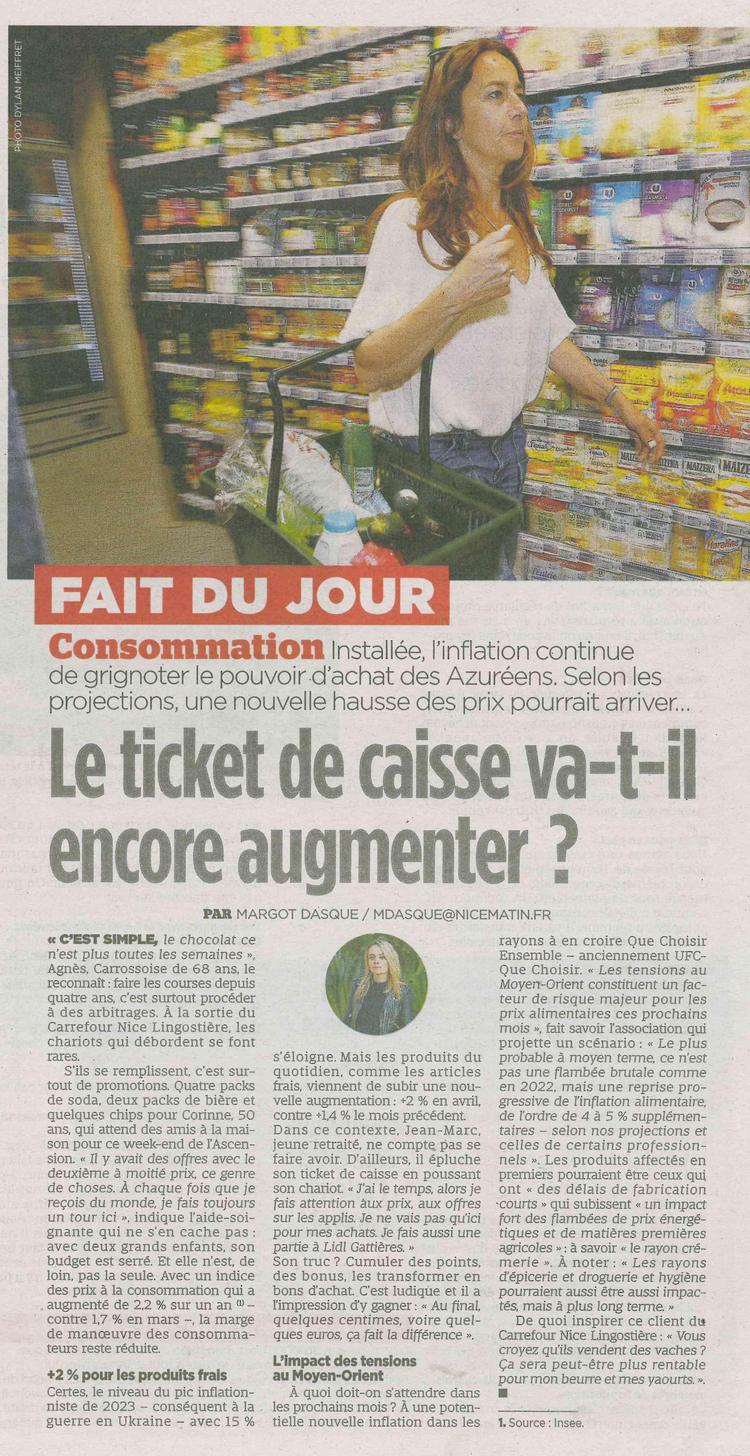 Le ticket de caisse va-t-il encore augmenter ?