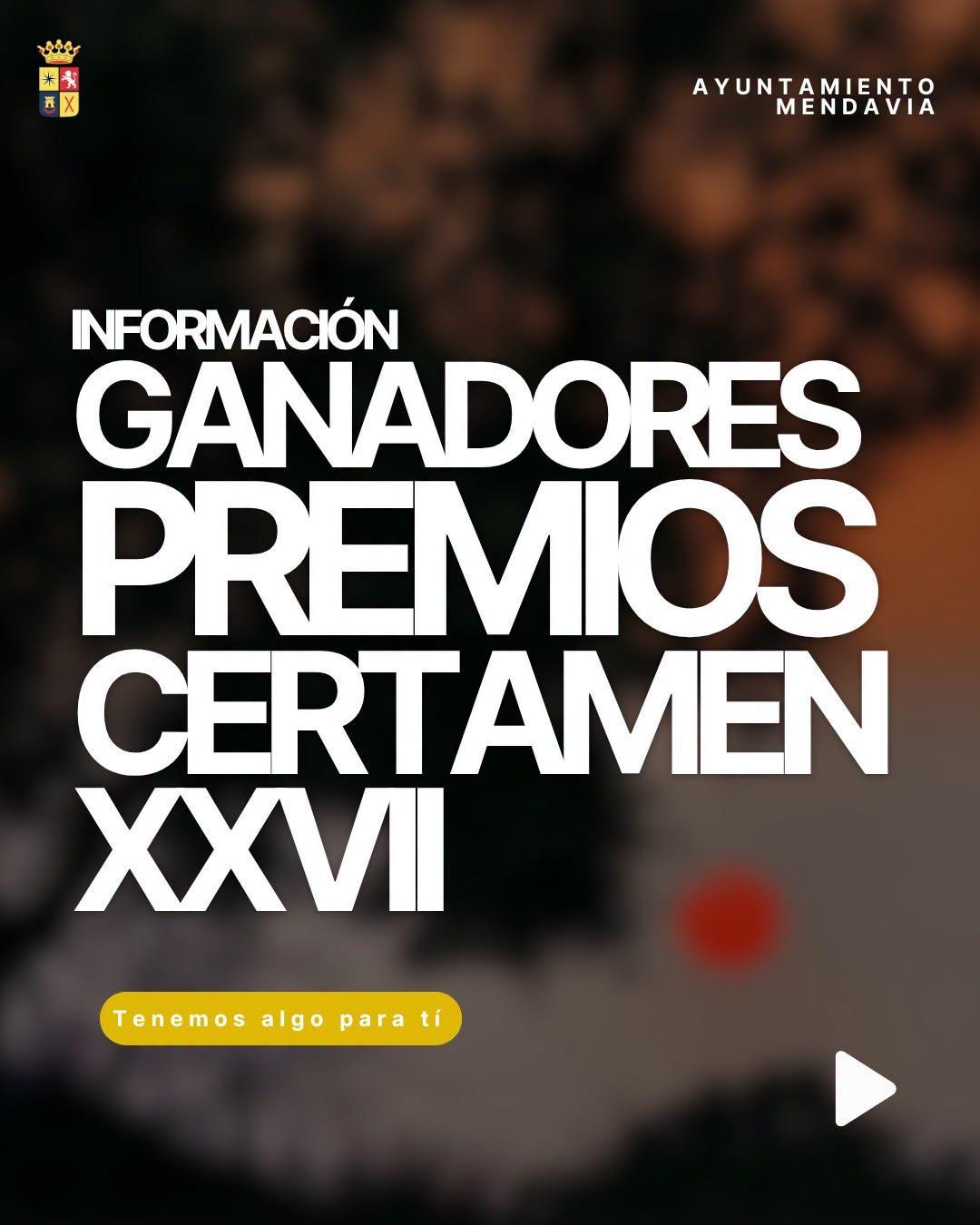 🤗📕 GANADORES XXVII CERTAMEN LITERARIO Y FOTOGRAFIA 2026 🤗📕