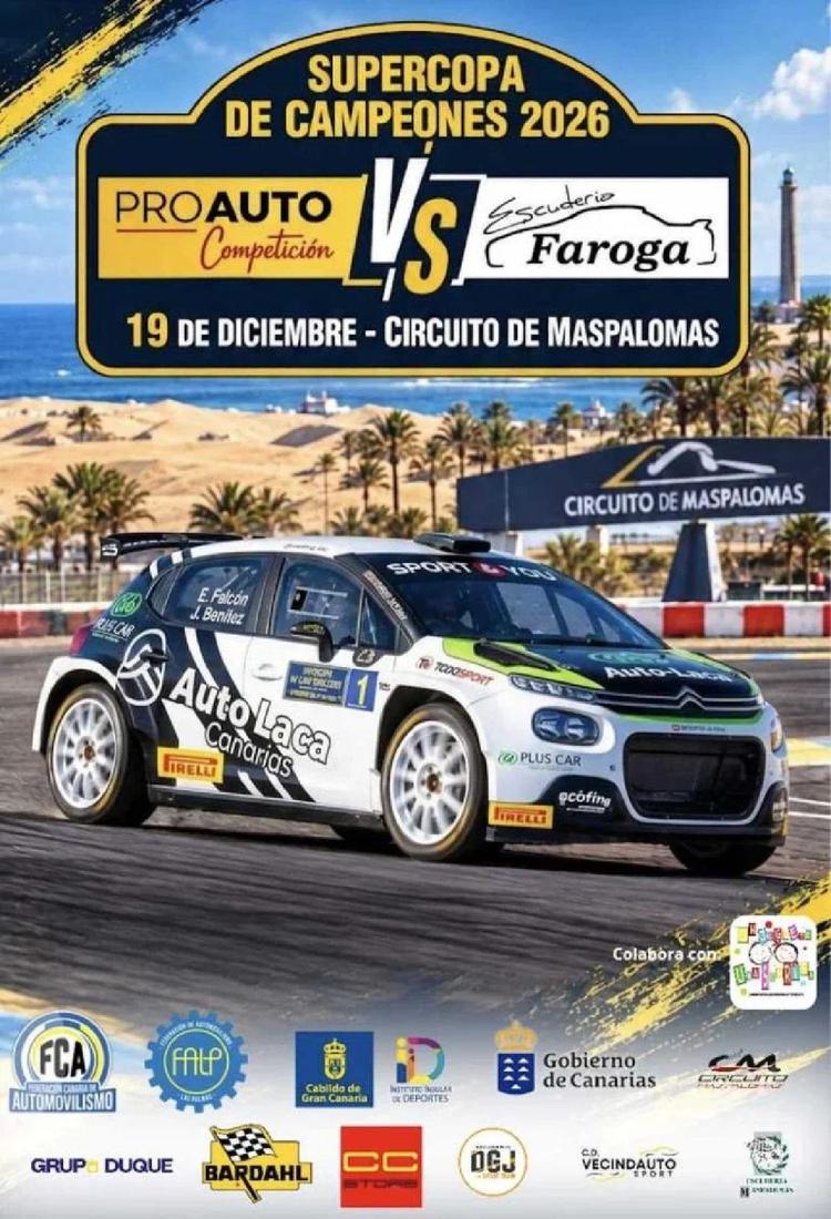 La Supercopa de Campeones despide 2026 en Maspalomas