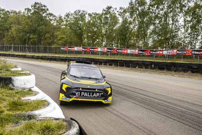 RallyX: Oliver Eriksson conclut le travail à Valkenswaard