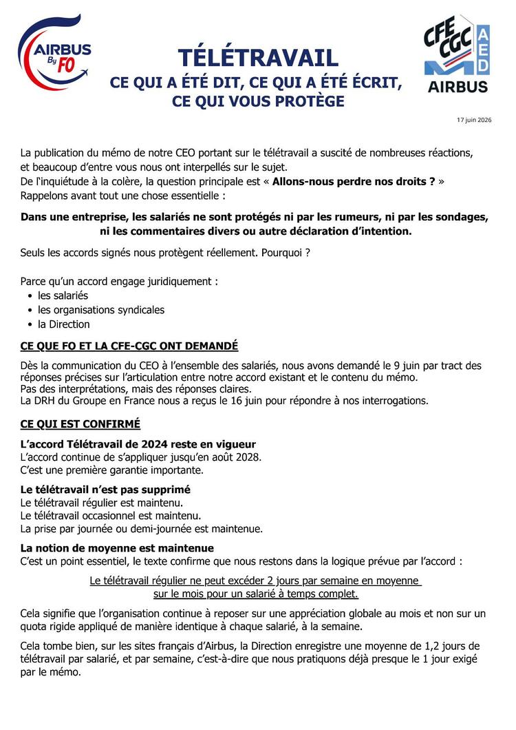 Télétravail