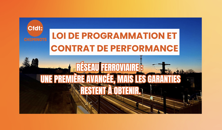 Loi de programmation et contrat de performance