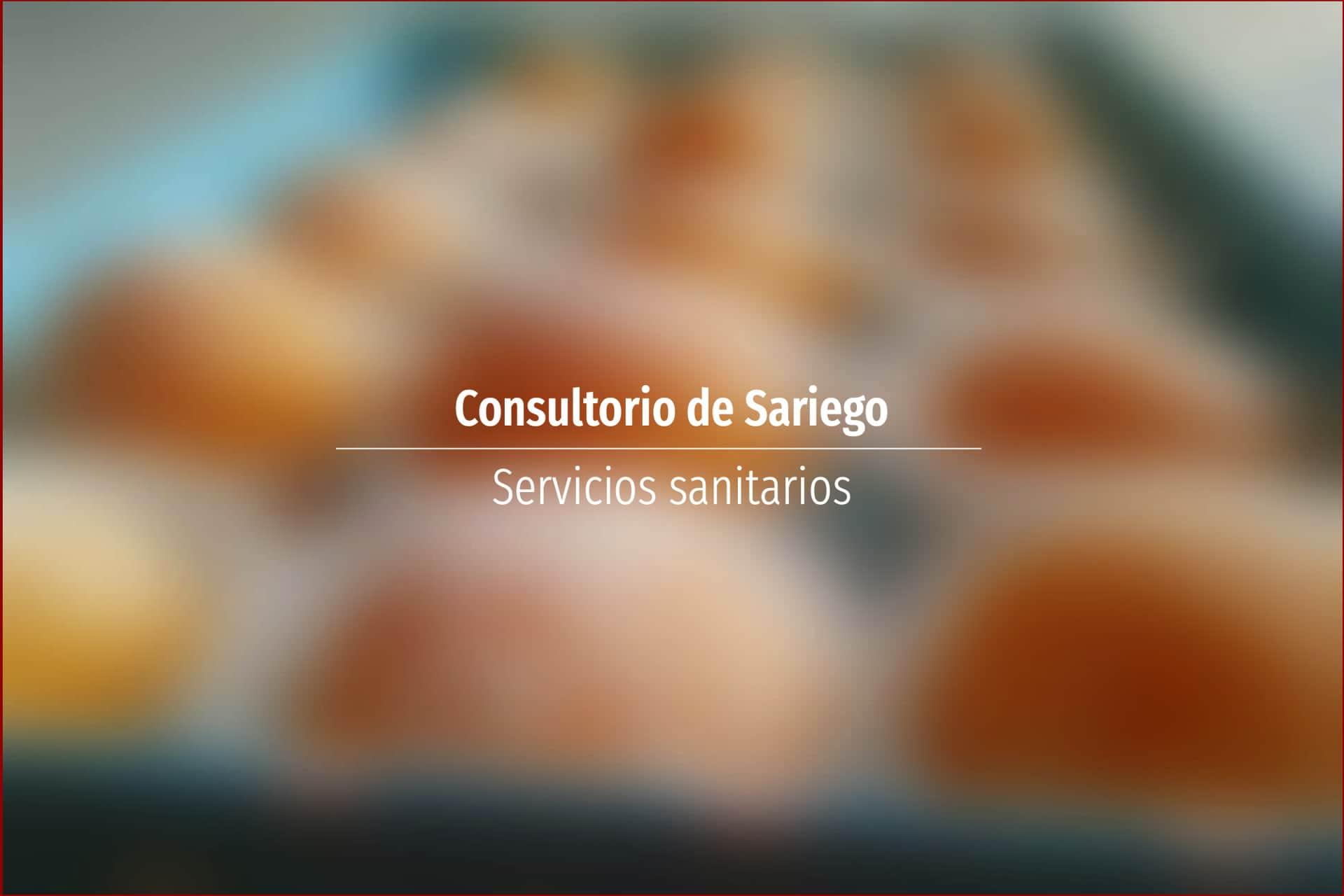Consultorio de Sariego