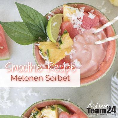Melonen Sorbet