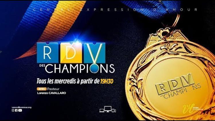 RDV DES CHAMPIONS | Pasteur Lorenzo Cavallaro | Réussir 2023 à l'image de Christ
