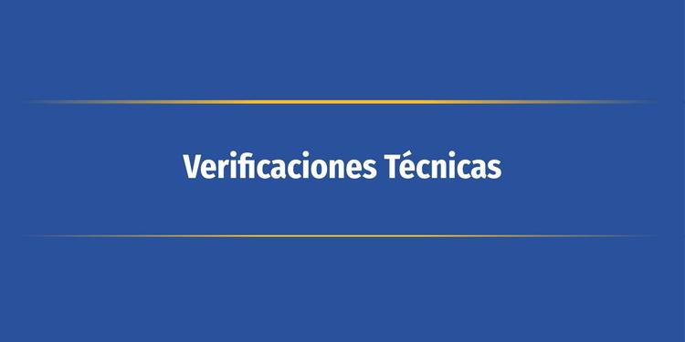 Verificaciones Técnicas