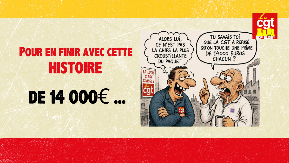 Pour en finir avec cette histoire de 14000 euros...