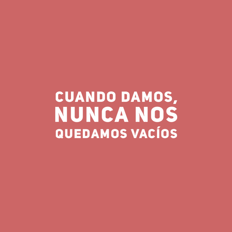 Hoy, el reto del amor es que mires los frutos de tu campo, ores por un vecino y le lleves algo tuyo