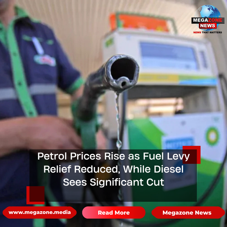Petrol Prices Rise as Fuel Levy Relief Reduced, While Diesel Sees Significant Cut