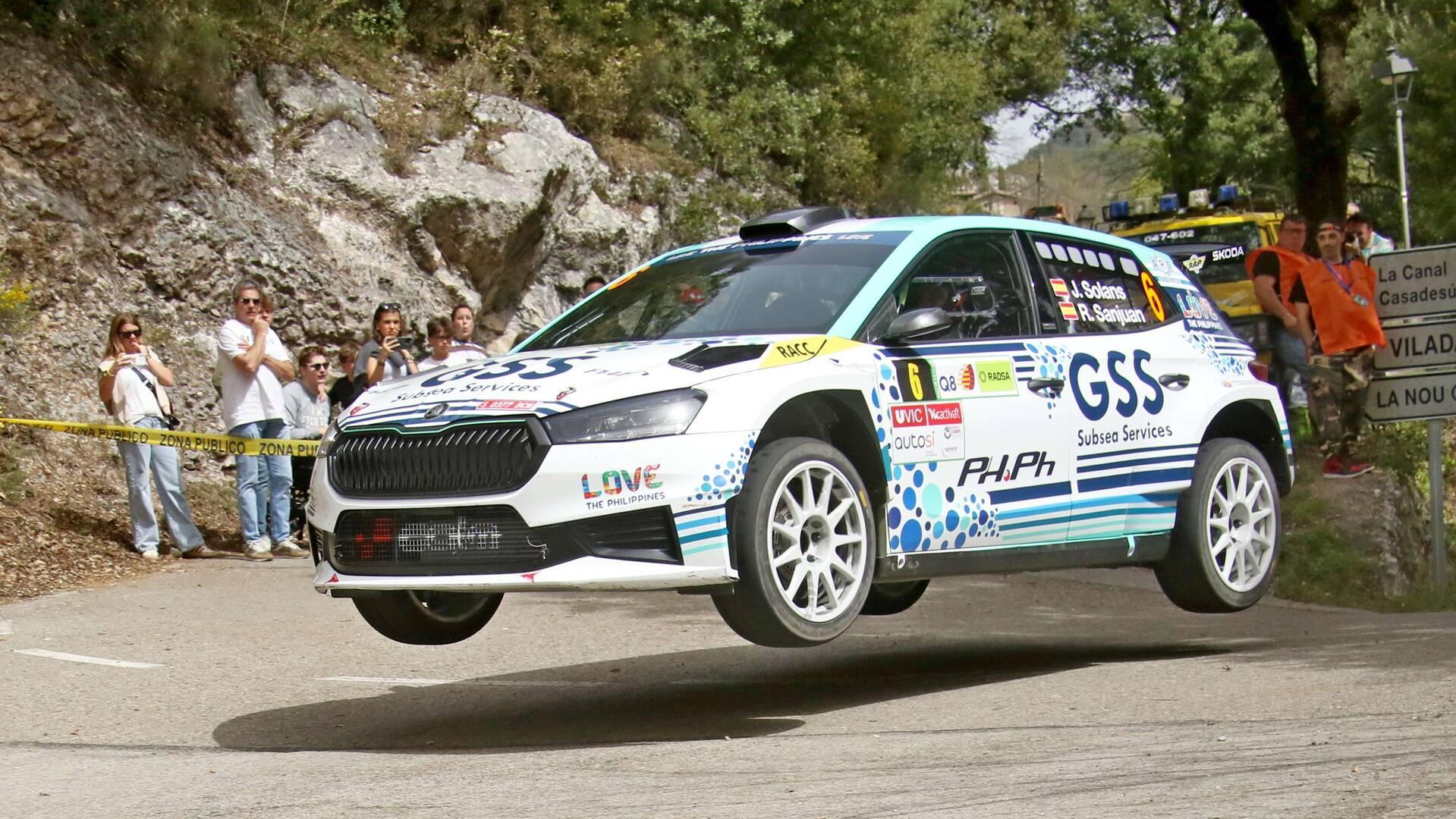 Jan Solans y Rodrigo Sanjuan ganan el 27º Rally La Llana con el Skoda ...