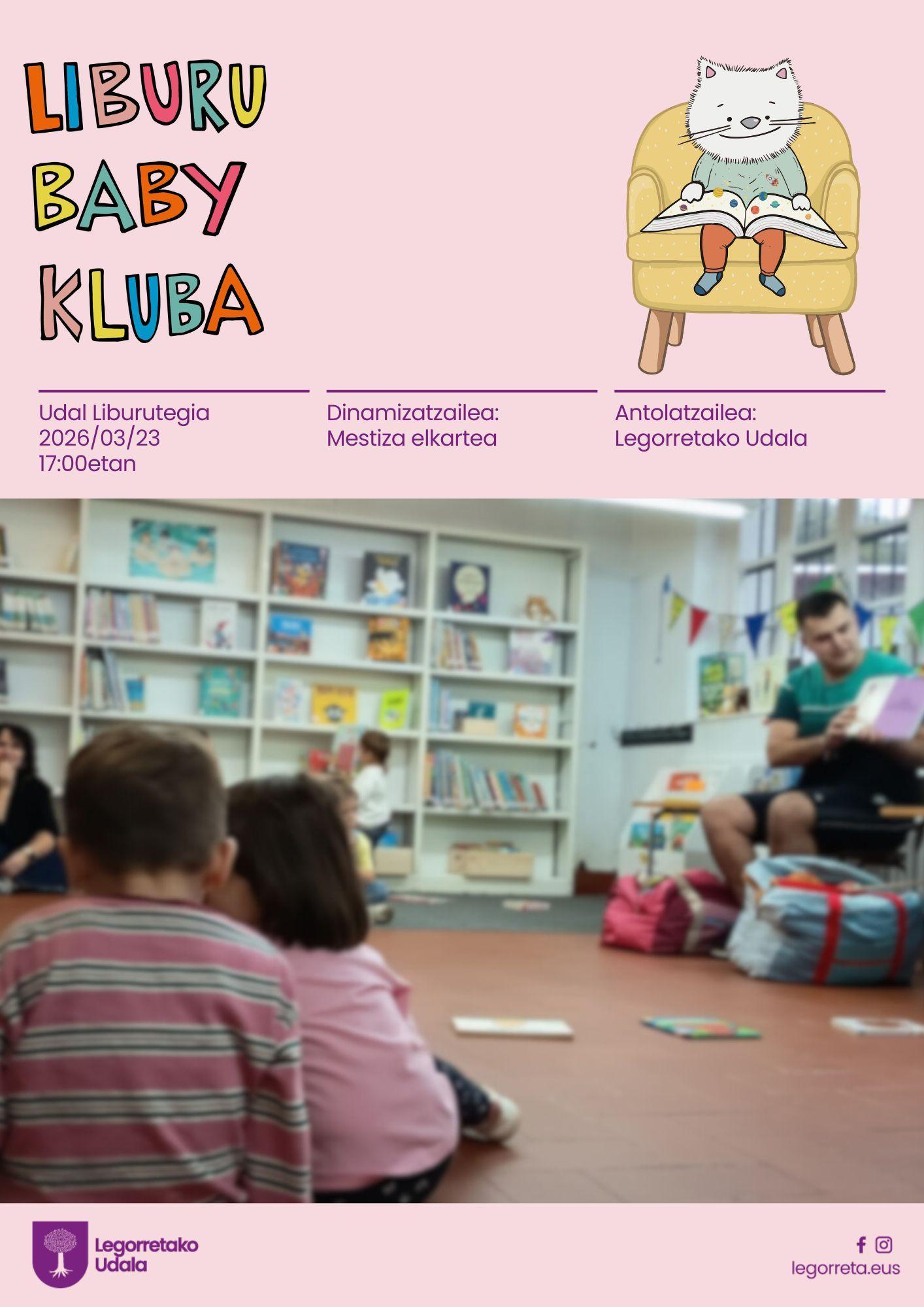 📚 LIBURU BABY KLUBA gaur arratsaldean