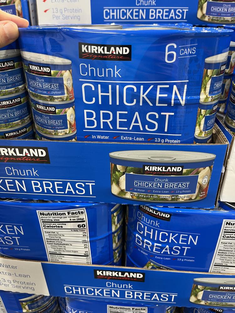 Kirkland Canned Chicken Breast