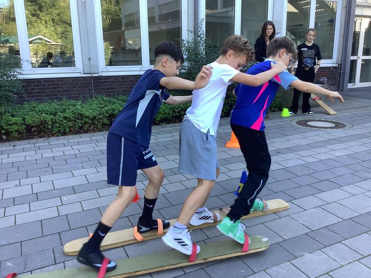 Fair Mobil zu Gast an der Gesamtschule Oelde – gemeinsam stark im Miteinander