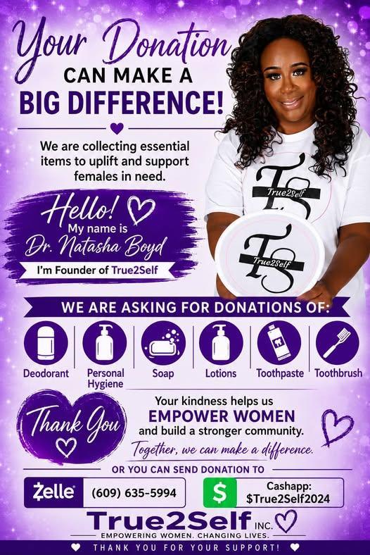 Please help us empower women through True2Self