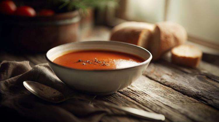 Tomato Soup, Gently Blended